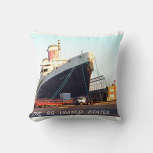Coussin SS États-Unis Ocean Liner