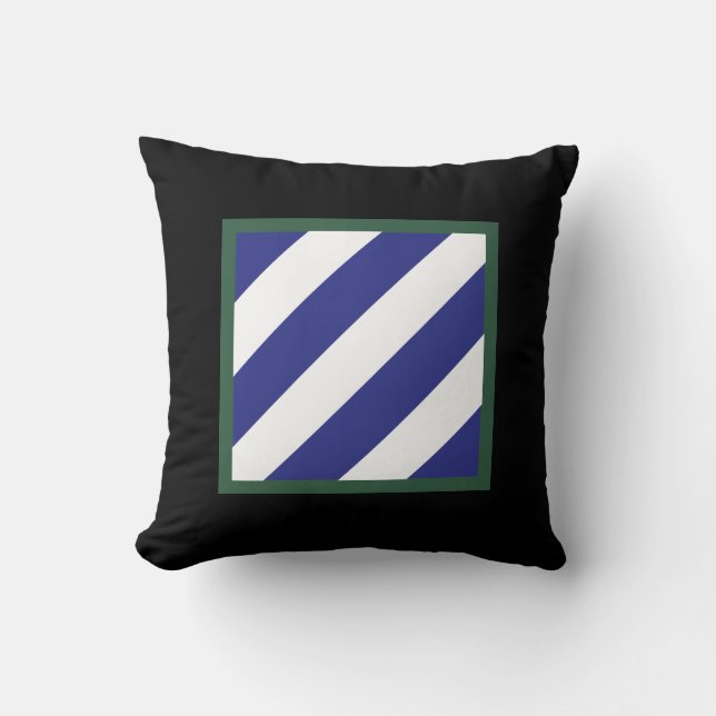 Coussin SSI - 3e Division d'infanterie avec texte (Recto)