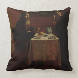 Coussin St Benoît bénissant St Maur