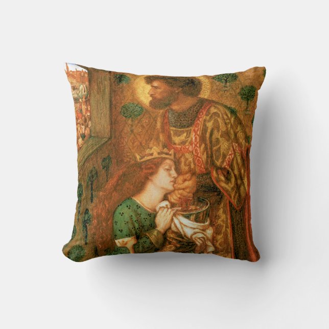Coussin St George et la princesse Sabra (Recto)