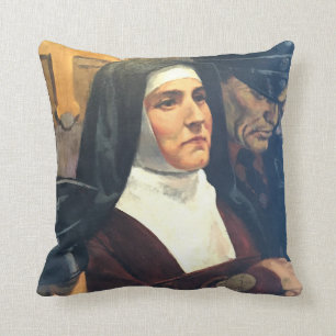 Coussin St Teresa Benedicta de la croix et du St John de