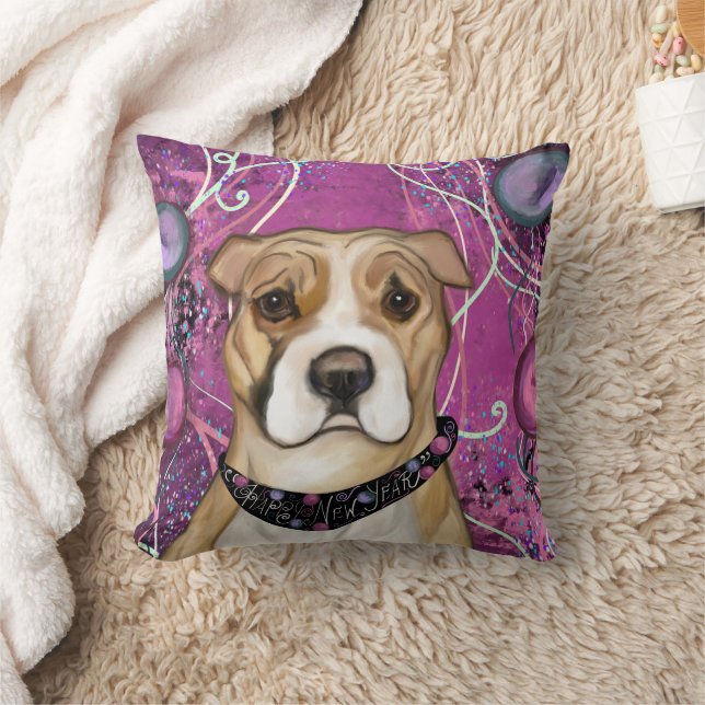 COUSSIN STAFFORDSHIRE TERRIER AMÉRICAIN         (Couverture)