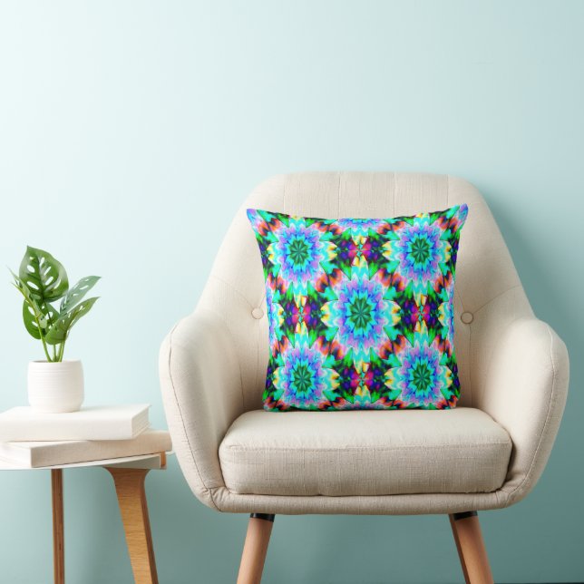 Coussin Stained glass of the Sea.... (Chaise)