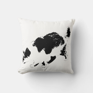 Coussin Stalker d'automne dans les ombres