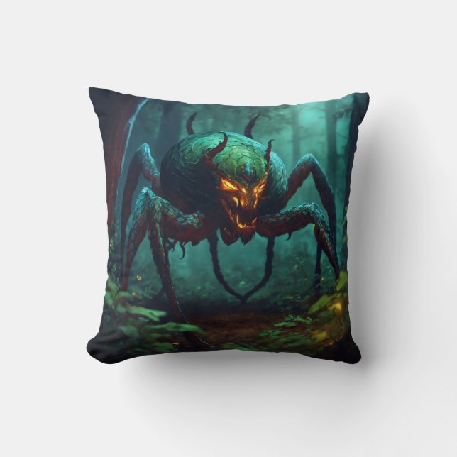 Coussin Stalker de nuit : La Chimera des ombres (Recto)