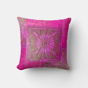 Coussin STAR Rose MATIN, Fuchsia