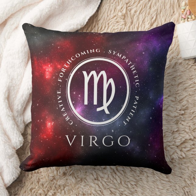 Coussin Starfield Virgo Maiden Western Zodiac (Couverture)