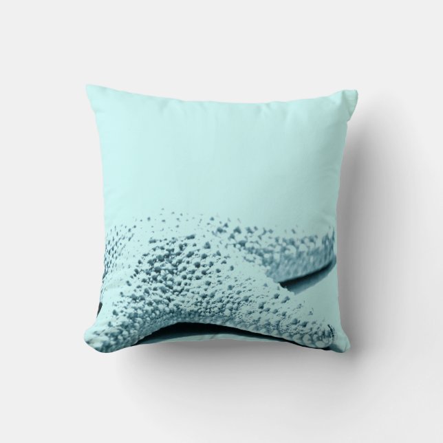 Coussin Starfish bleu (Recto)