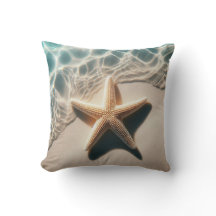Starfish Seashell Beige Tropical Beach Océan