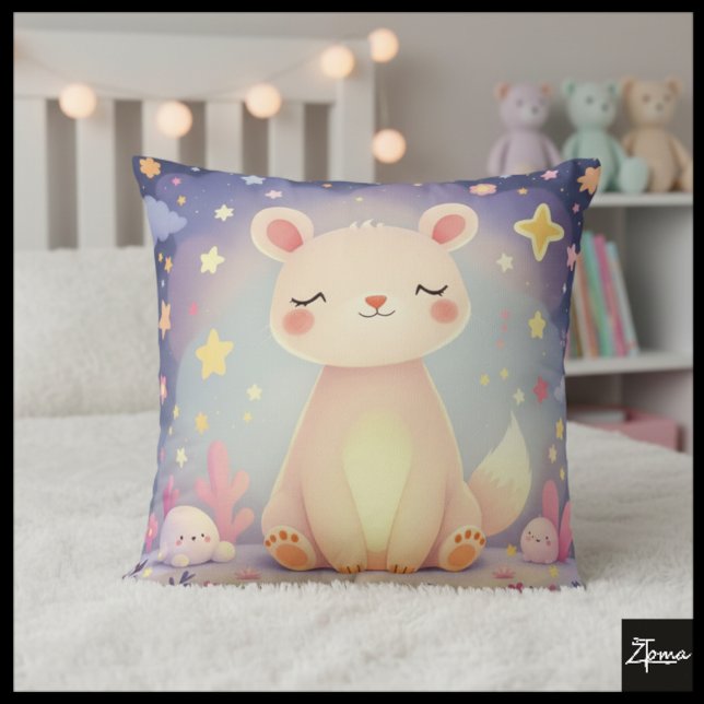 Coussin Starry Bear Bliss (Créateur téléchargé)