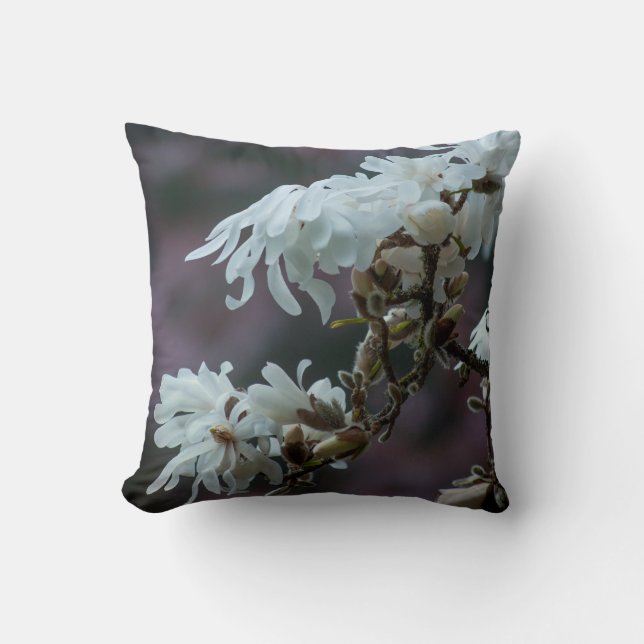 Coussin Starry Magnolia (Recto)