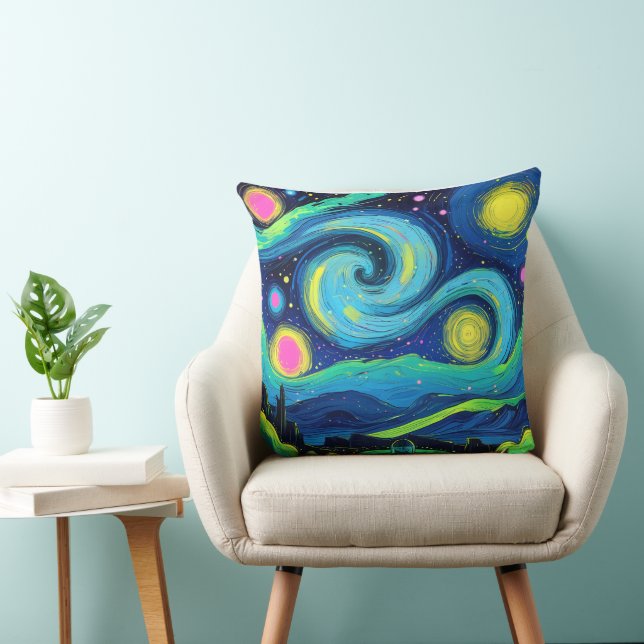 Coussin Starry night pillow (Chaise)