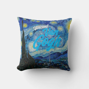 Coussin Starry night Vincent van Gogh célèbre peinture