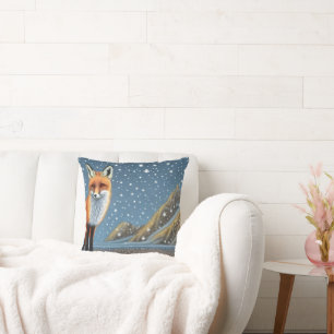 Coussin Starry Starry Night Storybook Fox
