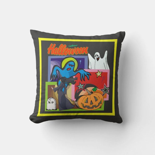 Coussin Stars of Halloween - (Recto)