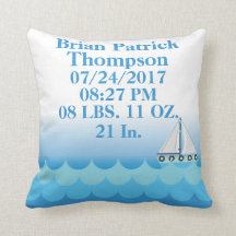 Stat de naissance de bébé de navigation de bateau