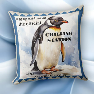 Coussin Station de refroidissement du pingouin à l'eau dou