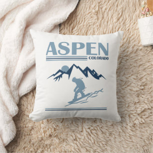 Coussin Station de ski Colorado Aspen