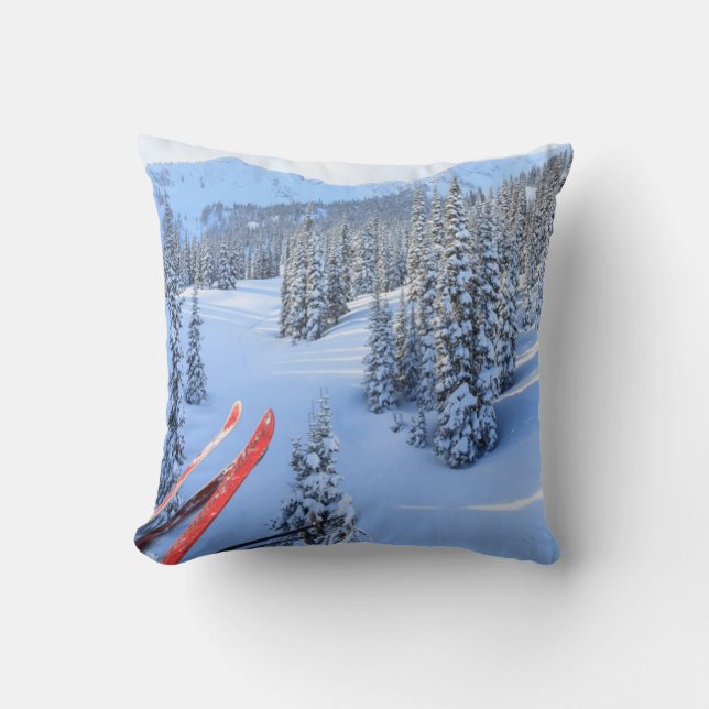 Coussin Station de ski Crystal Mountain, près du Mt. Raini (Recto)