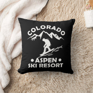 Coussin Station de ski d'Aspen Colorado