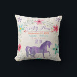 Coussin Statistiques de naissance violet Girl Créatures ma<br><div class="desc">Purple Unicorn Statistiques de naissance Baby Girl Magical Creatures Unicorn Nursery Accent Coussin. Quelle petite fille n'aime pas les licornes ? Cet adorable coussin d'accent a tous les registres de naissance importants ou comme certains disent les statistiques de naissance juste là pour que tout le monde puisse voir. Jour de...</div>