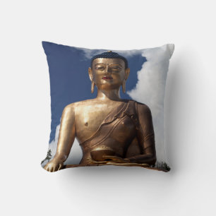 Coussin Statue de Bouddha assis
