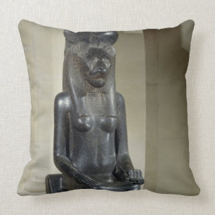 Coussin Statue de la déesse lion-dirigée Sekhmet, du Th
