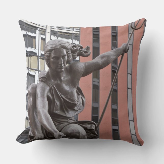 Coussin Statue de Portlandia, Portland, Oregon (Recto)