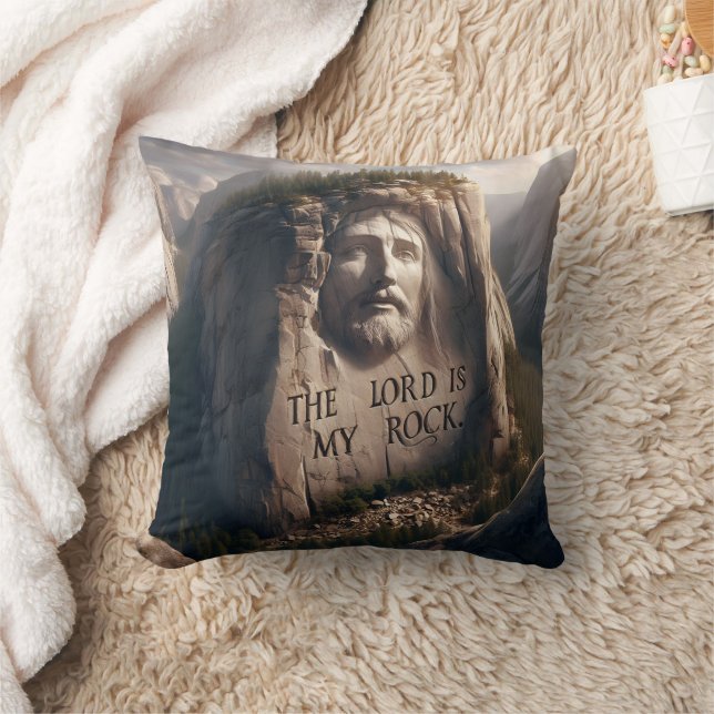 Coussin Statue Divine : Le Seigneur Est Mon Rocher (Couverture)