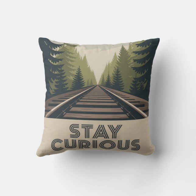 Coussin Stay Curious (Verso)