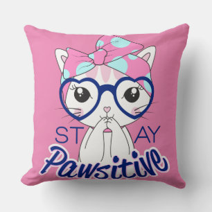 Coussin Stay Pawsitive