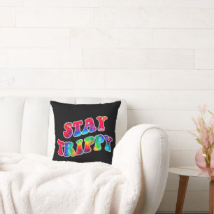 Coussin STAY TRIPPY motivation et inspiration