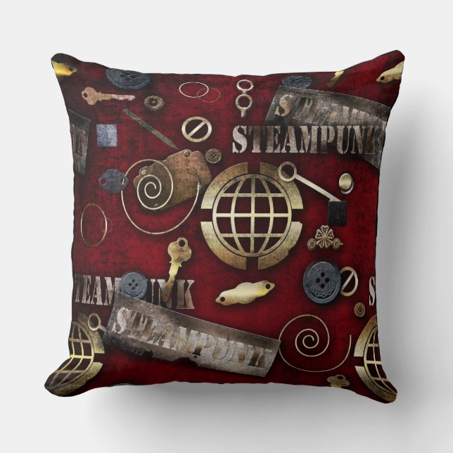 Coussin Steampunk (Recto)