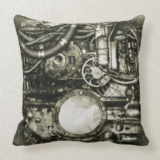 Coussin Steampunk embraye le carreau