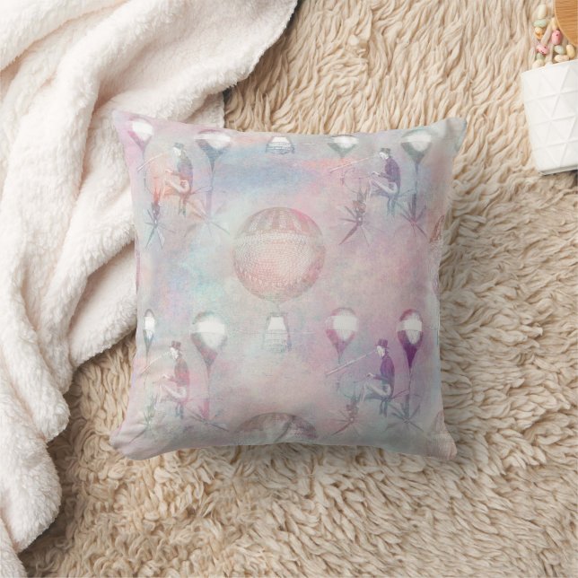 Coussin Steampunk Hot Air | Vintage (Couverture)