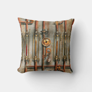Coussin Steampunk - Le collecteur de lubrification