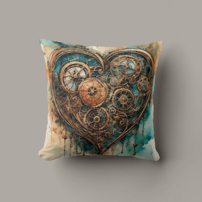 Coussin Steampunk Love (Créateur téléchargé)