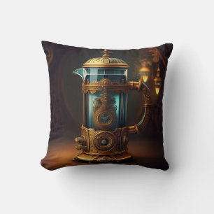 Coussin Steampunk Style French Press