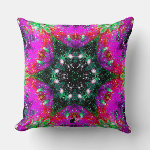 Coussin Stellar Kaleid céleste