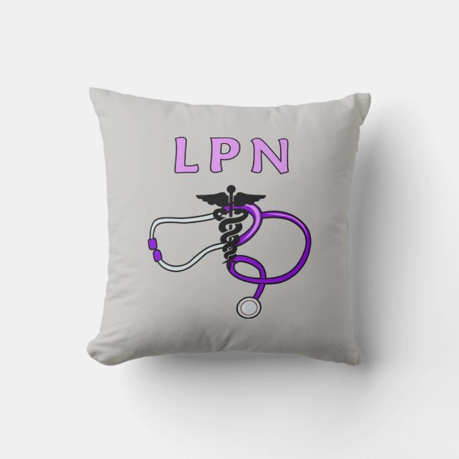 Coussin Stéthoscope de LPN (Recto)