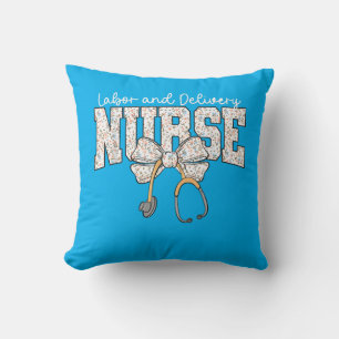 Coussin Stéthoscope de sage-femme en salle d'accouchement 