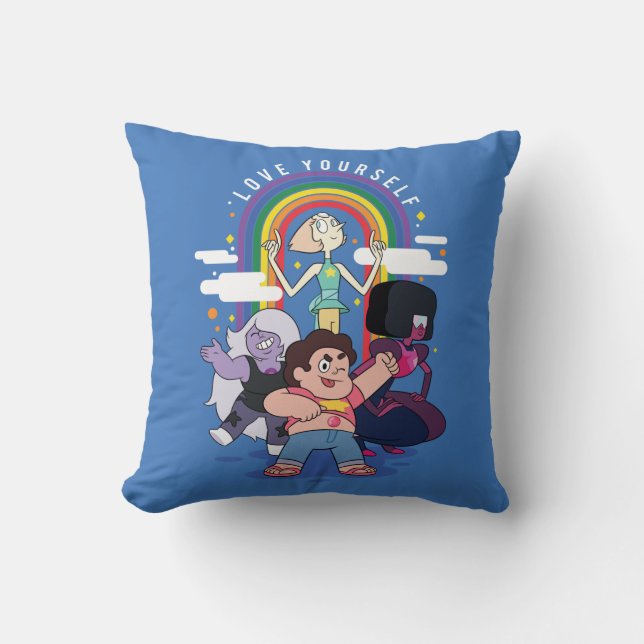 Coussin Steven Universe - Aimez-vous (Recto)