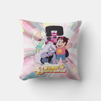 Coussin Steven Universe | Crystal Gem Group Huddle