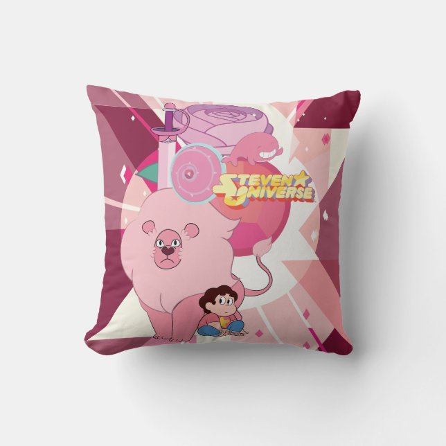 Coussin Steven Universe | Rose Quartz Legacy (Recto)