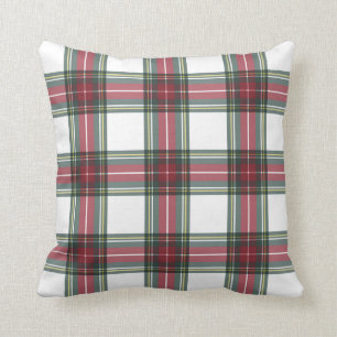 Coussin Stewart Plaid Thaillow Pillow 