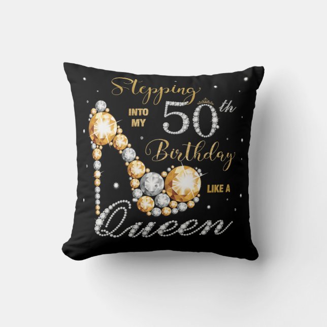 Coussin Stiletto High Heel Stepping dans My 50th Birthday (Recto)