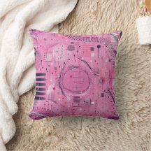 Strawberry Sundae Abstract Art 