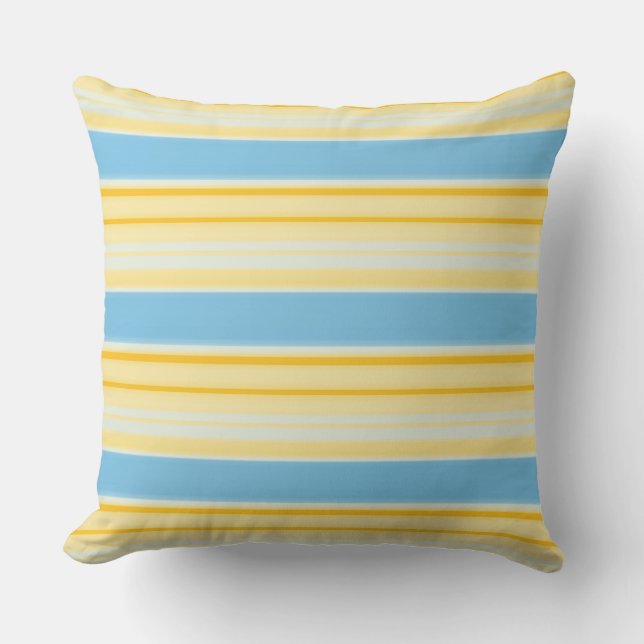 Coussin Stripes balnéaires 02 (Recto)