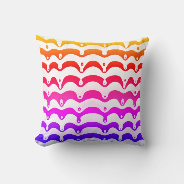 Coussin Stripes de Jazzy Tropical (Recto)