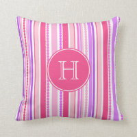 Stripey perle le carreau pourpre rose de